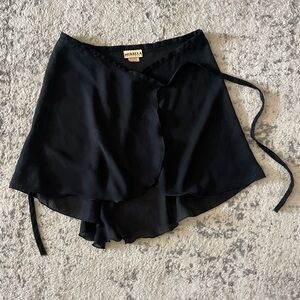 Mirella Georgette wrap dance skirt